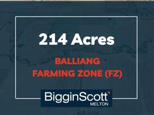 Land for sale in Balliang, Victoria