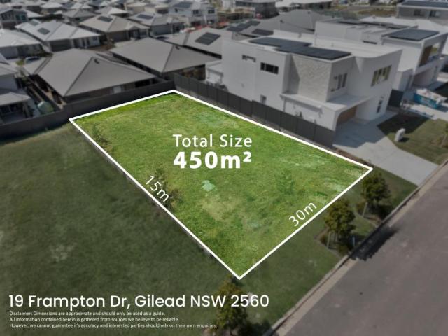 Land for sale in Gilead, Sydney
