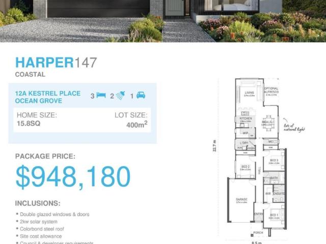 Land for sale in Ocean Grove, City of Greater Geelong