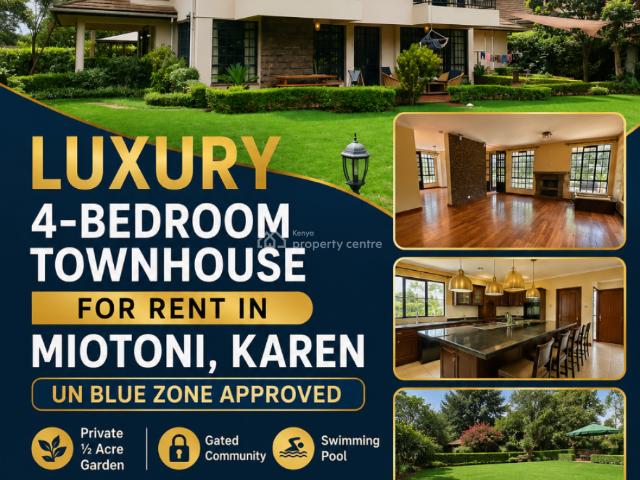 House for rent in Karen, Kiambu