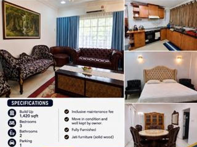 Condominium for rent in Hulu Kelang, Majlis Perbandaran Ampang Jaya
