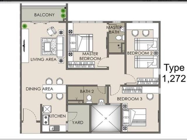 Condominium for rent in Seberang Jaya, Permatang Pauh