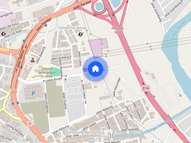 Apartment for rent in Tebrau, Johor