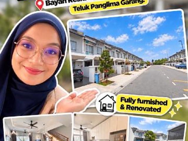 Terraced House for sale in Zon Perindustrian Bebas Telok Panglima Garang, Teluk Panglima Garang
