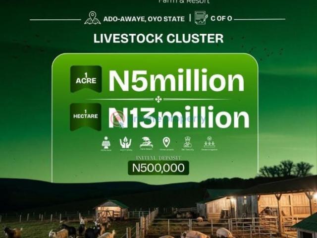 Land for sale in Ojo, Ibadan