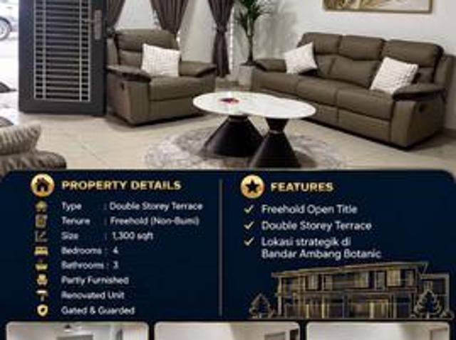 Terraced House for sale in Port Klang, Selangor