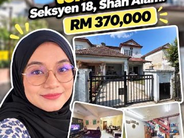 Terraced House for sale in Shah Alam, Petaling