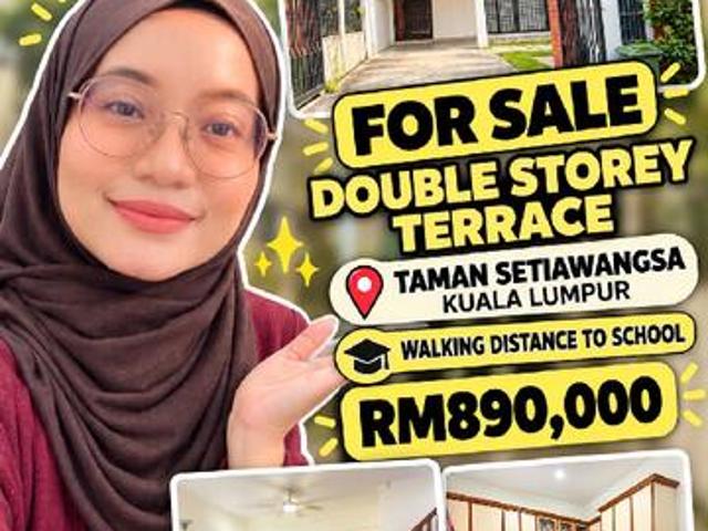 Terraced House for sale in Setiawangsa, Kuala Lumpur