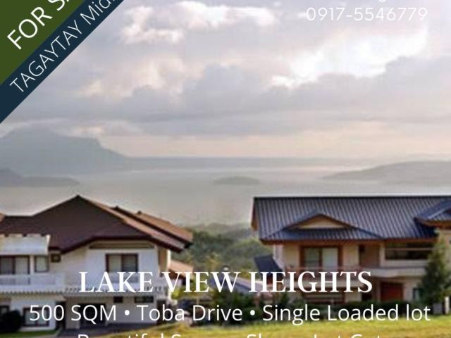 For Sale: Lake View Heights Lot Tagytay Midlands For Sale: Lake View Heights Lot Tagytay Midlands