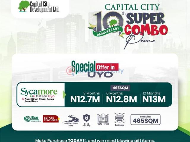 Land for sale in Uyo