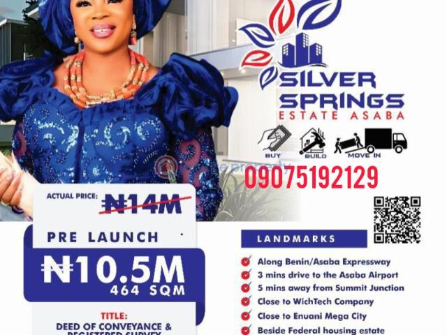 Land for sale in Asaba