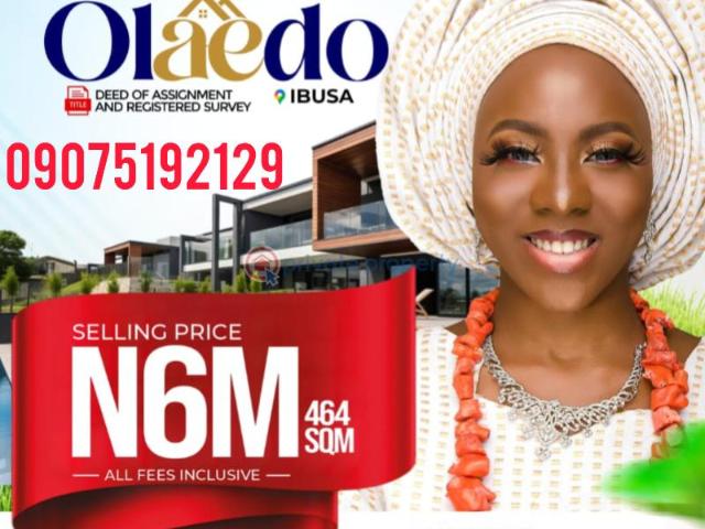 Land for sale in Asaba