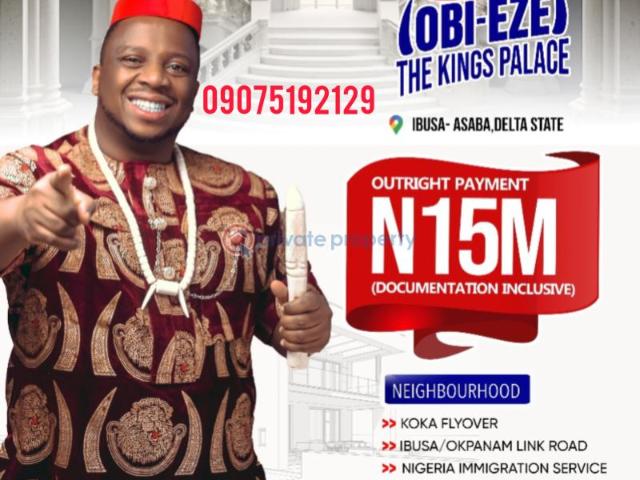 Land for sale in Asaba
