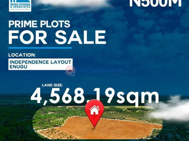 Land for sale in Enugu