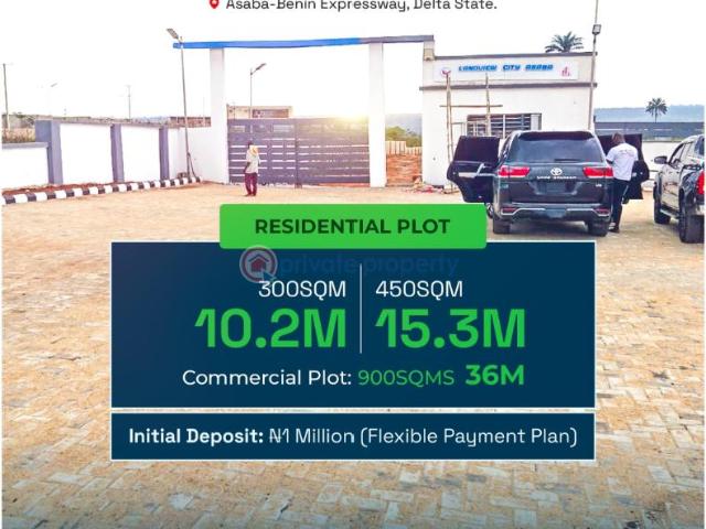 Land for sale in Asaba