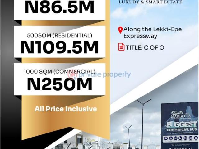 Land for sale in Ibeju Lekki, Abuja