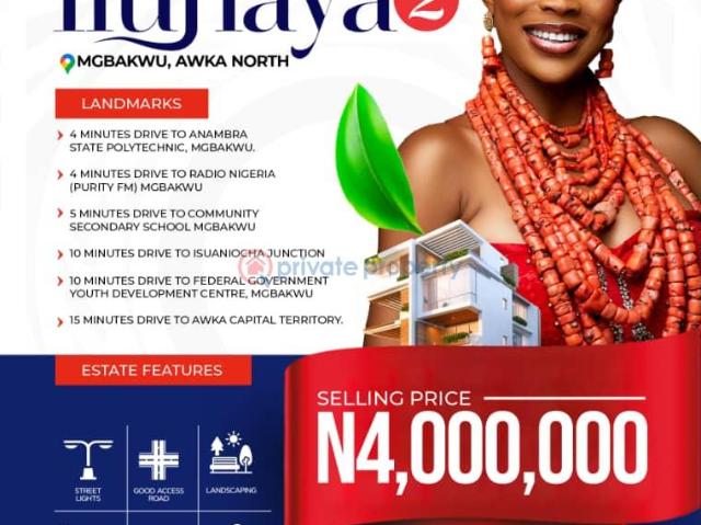 Land for sale in Anambra