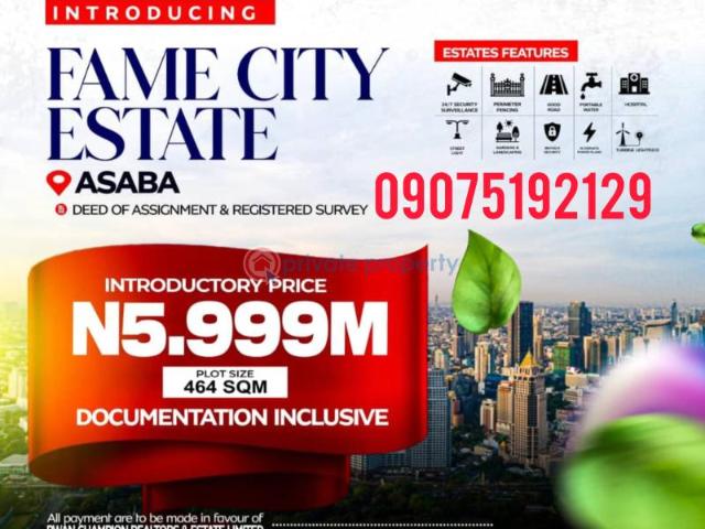 Land for sale in Asaba