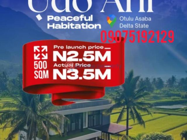Land for sale in Asaba