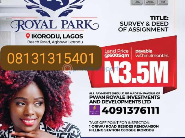 Land for sale in Ikorodu