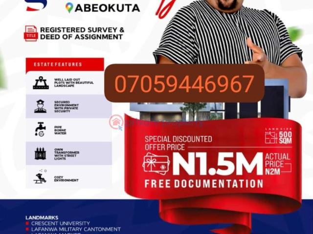 Land for sale in Abeokuta