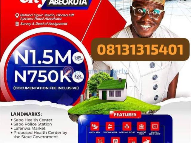 Land for sale in Abeokuta