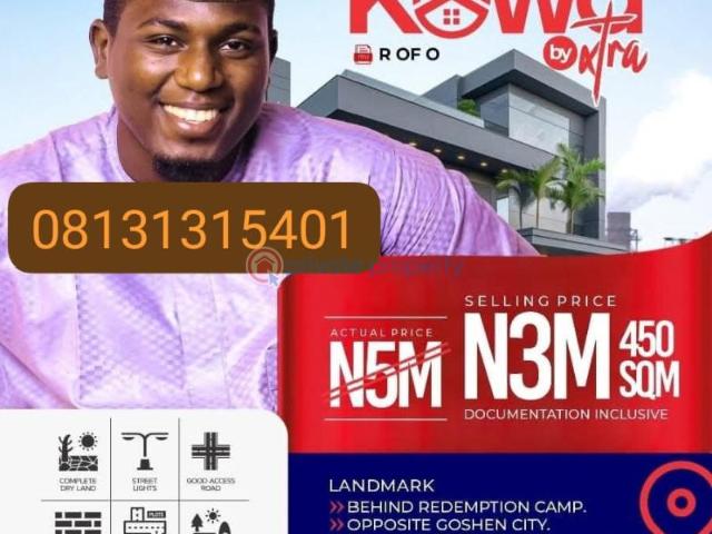 Land for sale in Karu Land for sale in Karu