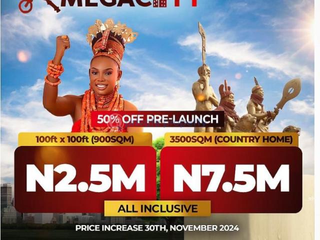 Land for sale in Benin, Edo