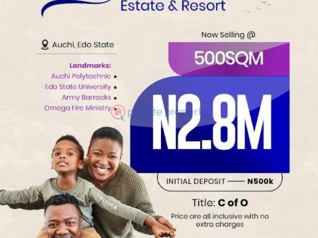 Land for sale in Benin