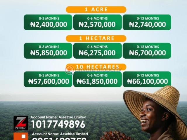 Land for sale in Ewekoro, Ogun