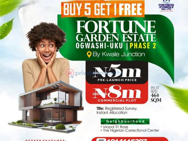 Land for sale in Asaba