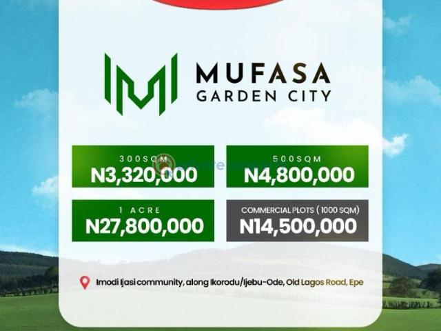 Land for sale in Ogun