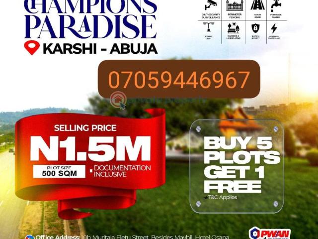 Land for sale in Karu