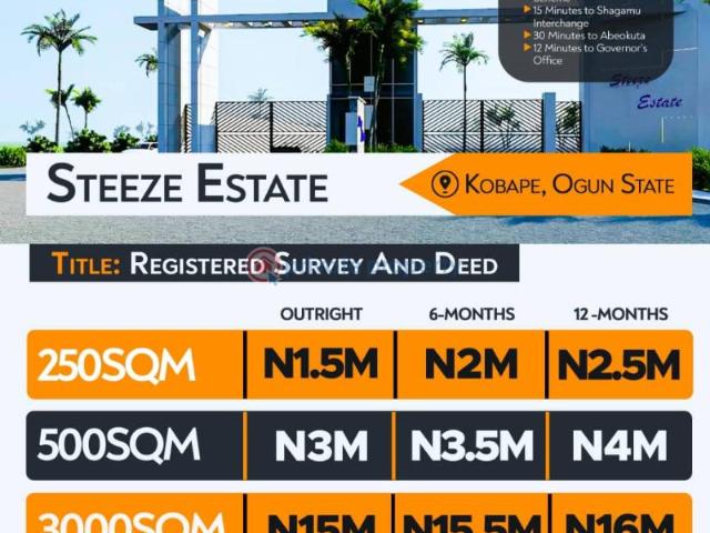 Land for sale in Abeokuta