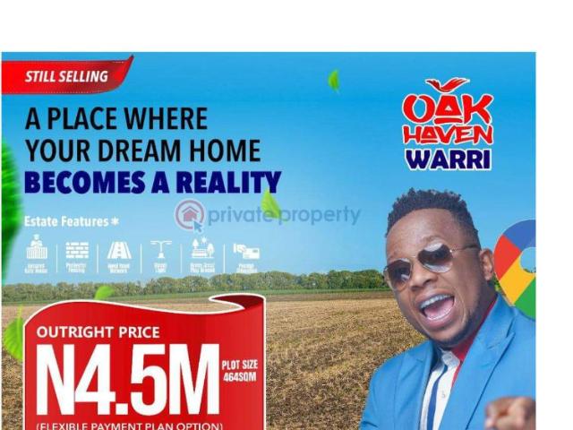 Land for sale in Warri