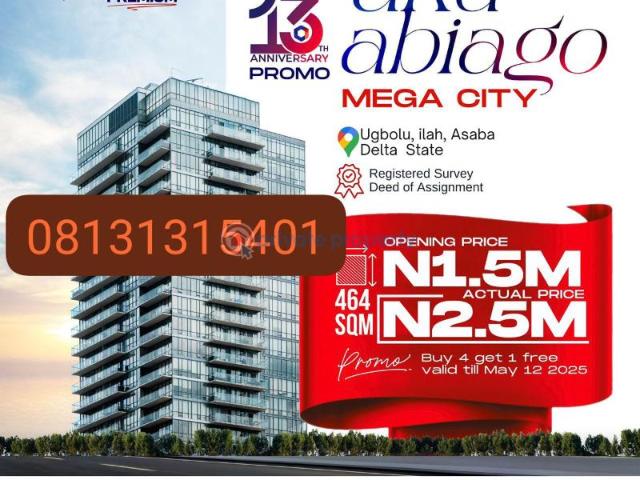 Land for sale in Oshimili North