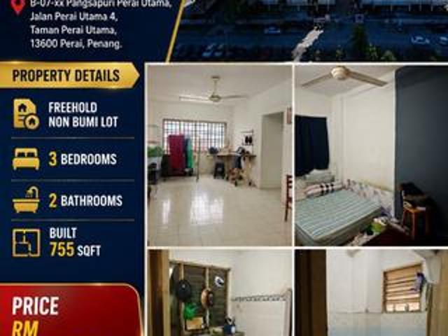 Apartment for sale in Wellesley, Penang