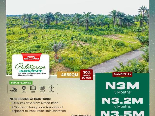 Land for sale in Akwa Ibom