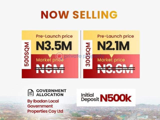 Land for sale in Ojo, Lagelu