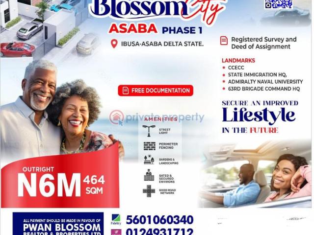 Land for sale in Asaba