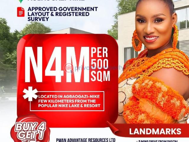 Land for sale in Enugu