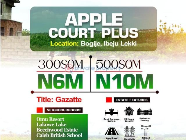 Land for sale in Lagos