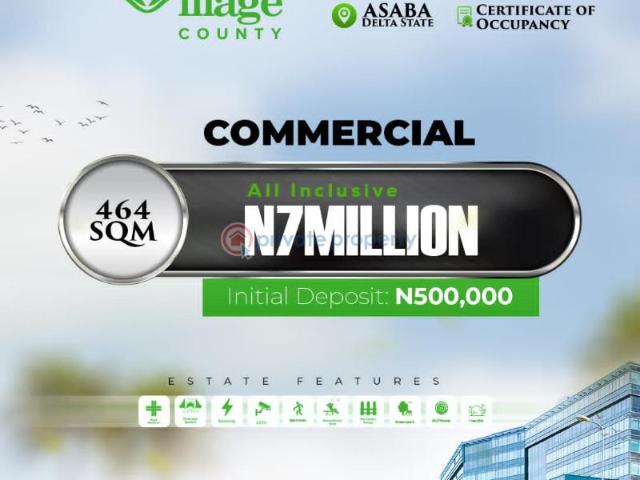 Land for sale in Oshimili South, Delta