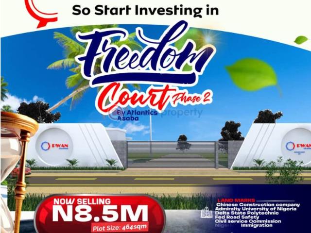 Land for sale in Asaba