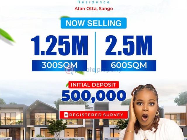 Land for sale in Ado-Odo Ota, Ogun