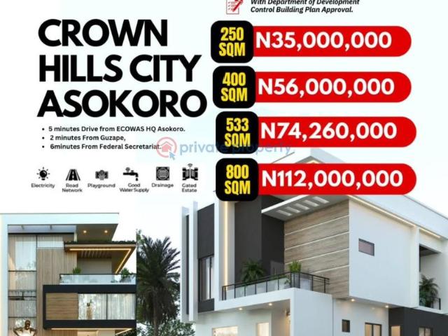 Land for sale in Abuja