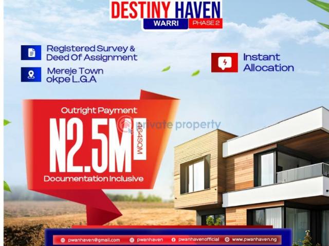 Land for sale in Warri