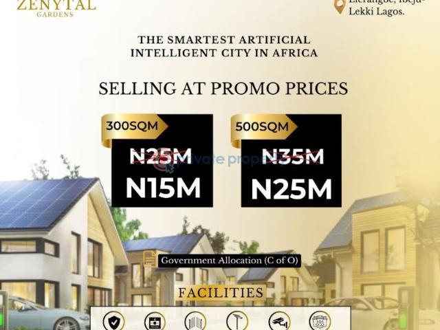 Land for sale in Ibeju Lekki, Abuja