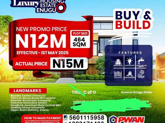 Land for sale in Asaba