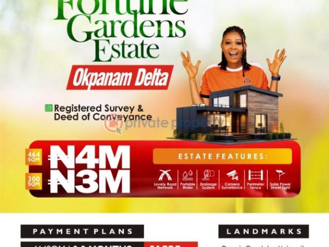 Land for sale in Asaba